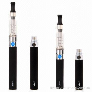 E-cigarette EGO-T, with Scale Clear Atomizr CE4, 650mAh Battery Capacity